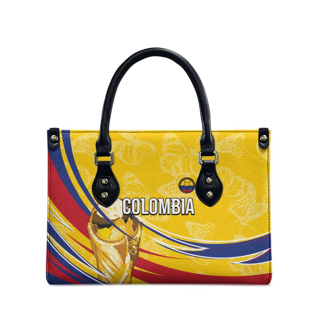 Colombia Football Leather Bag WC2026 Butterflies Inspired
