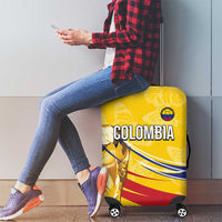 Colombia Football Luggage Cover WC2026 Butterflies Inspired