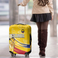 Colombia Football Luggage Cover WC2026 Butterflies Inspired