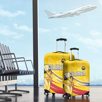 Colombia Football Luggage Cover WC2026 Butterflies Inspired