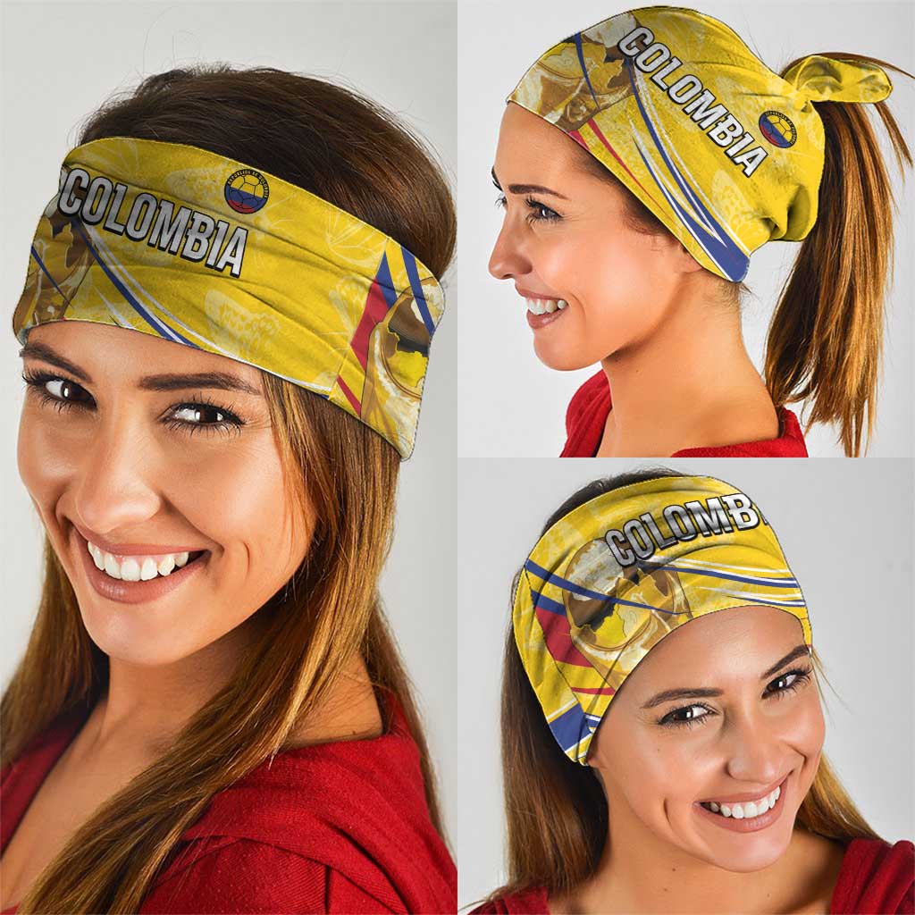 Colombia Football Neck Gaiter WC2026 Butterflies Inspired
