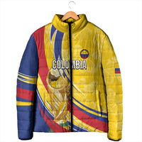 Colombia Football Personalized Padded Jacket WC2026 Butterflies Inspired