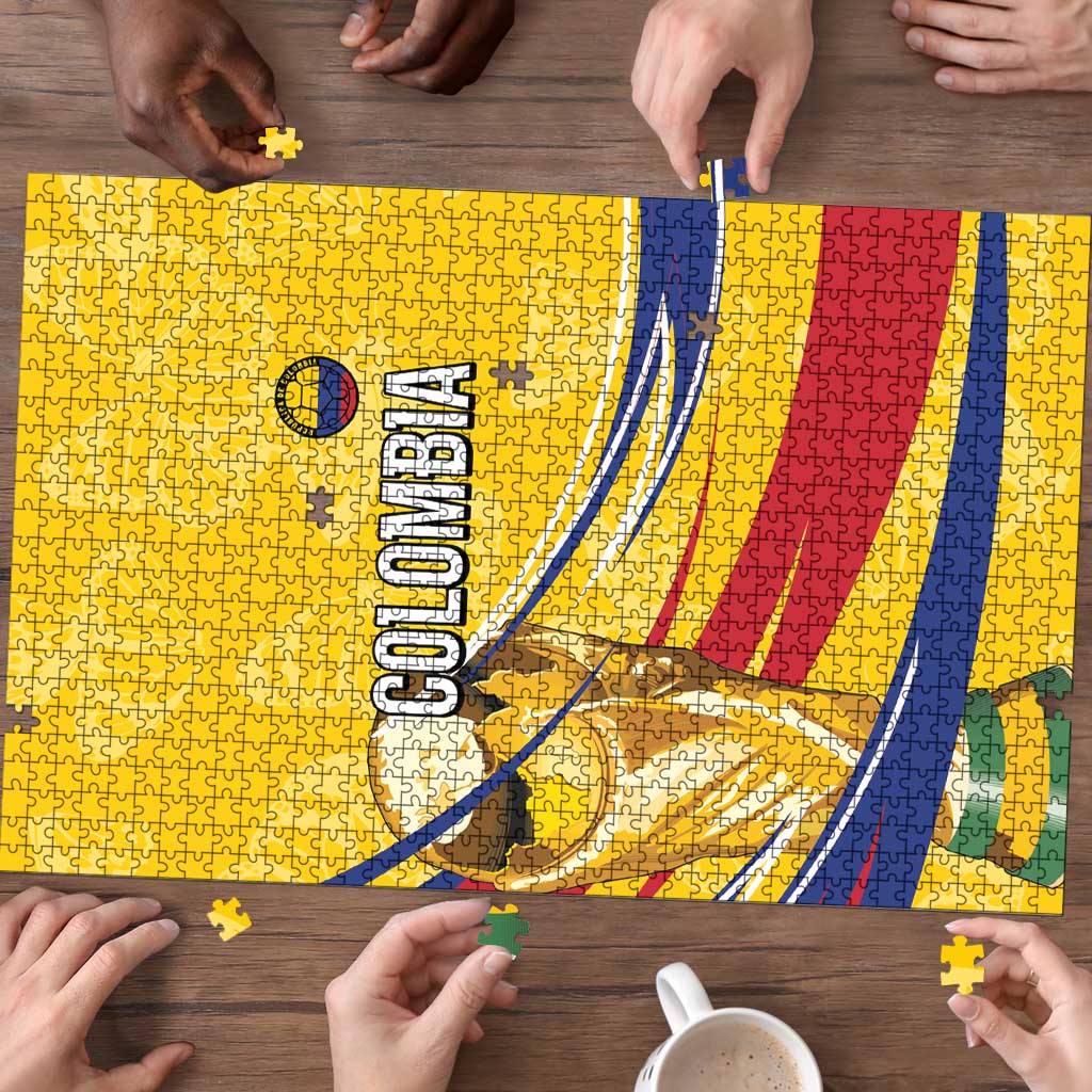Colombia Football Puzzle WC2026 Butterflies Inspired