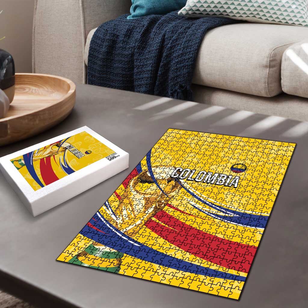 Colombia Football Puzzle WC2026 Butterflies Inspired