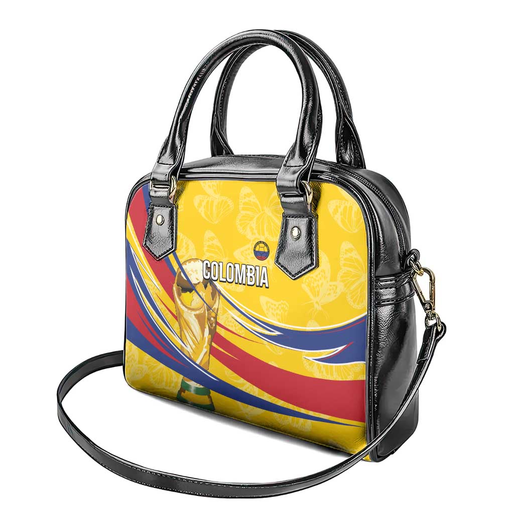 Colombia Football Shoulder Handbag WC2026 Butterflies Inspired