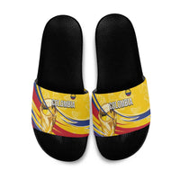 Colombia Football Slide Sandals WC2026 Butterflies Inspired