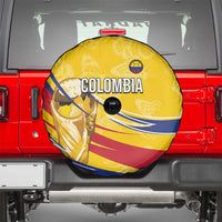 Colombia Football Spare Tire Cover WC2026 Butterflies Inspired