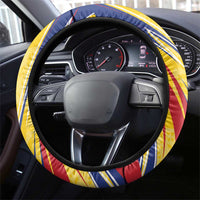 Colombia Football Steering Wheel Cover WC2026 Butterflies Inspired
