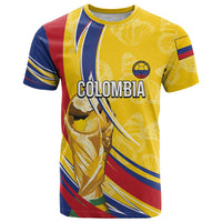 Colombia Football Personalized T Shirt WC2026 Butterflies Inspired