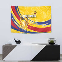 Colombia Football Tapestry WC2026 Butterflies Inspired