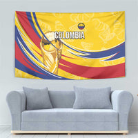 Colombia Football Tapestry WC2026 Butterflies Inspired