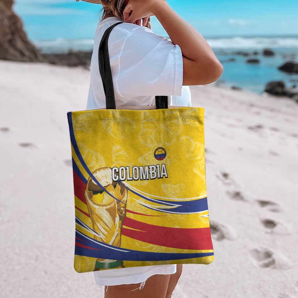 Colombia Football Tote Bag WC2026 Butterflies Inspired