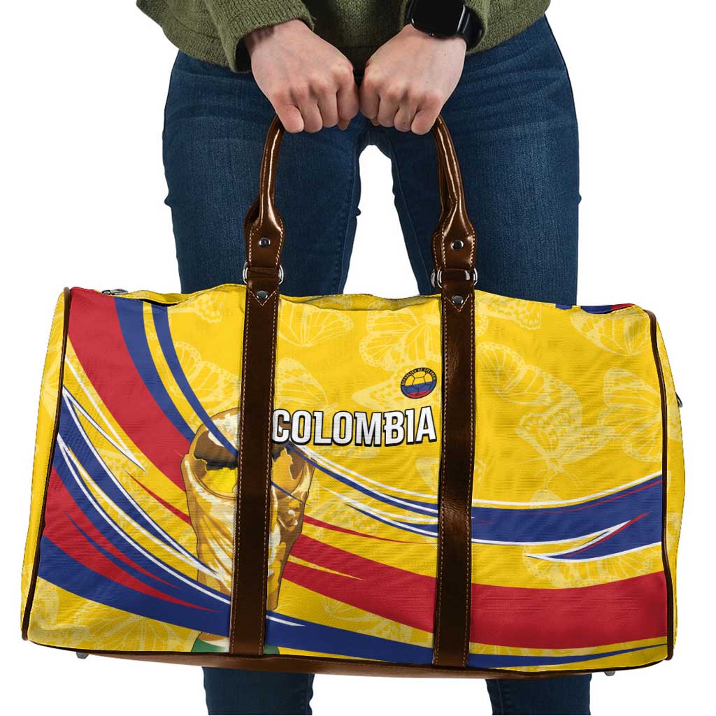 Colombia Football Travel Bag WC2026 Butterflies Inspired