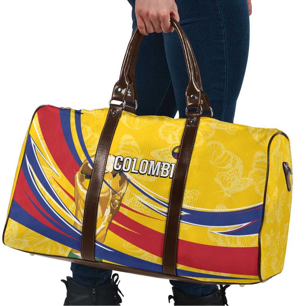 Colombia Football Travel Bag WC2026 Butterflies Inspired