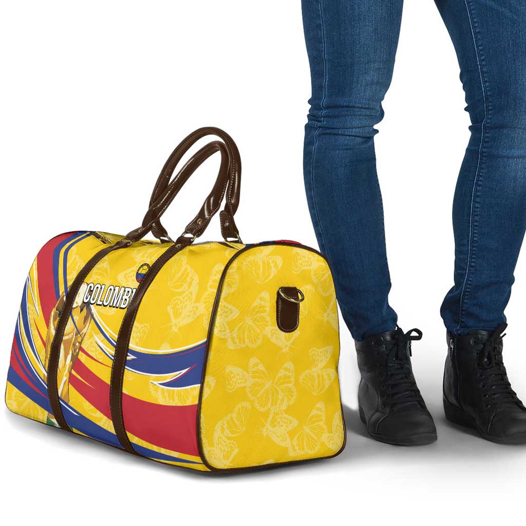 Colombia Football Travel Bag WC2026 Butterflies Inspired