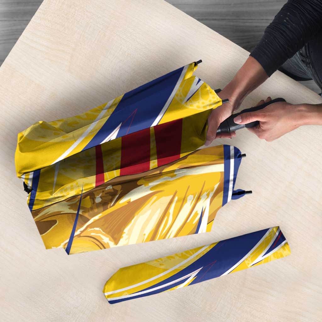Colombia Football Umbrella WC2026 Butterflies Inspired