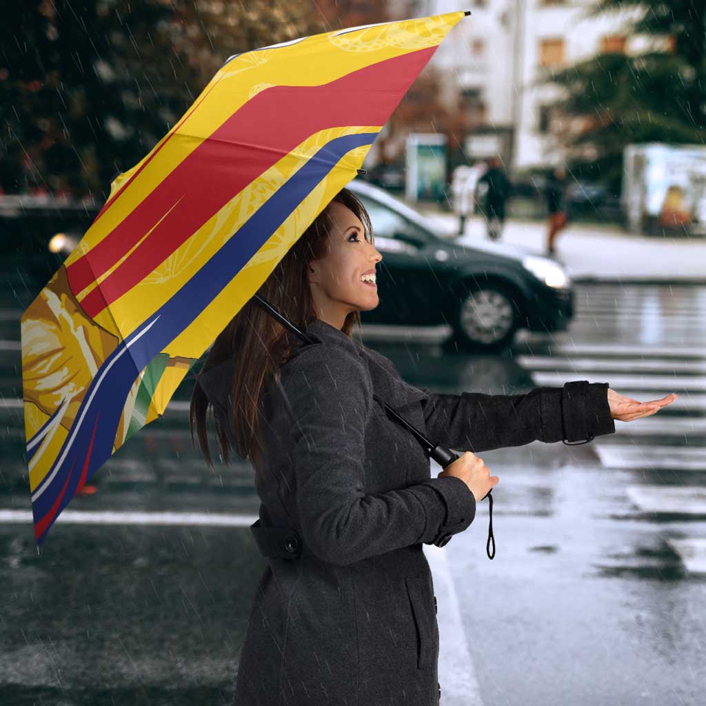Colombia Football Umbrella WC2026 Butterflies Inspired