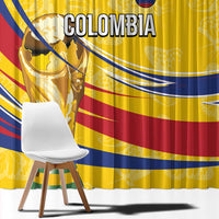Colombia Football Window Curtain WC2026 Butterflies Inspired