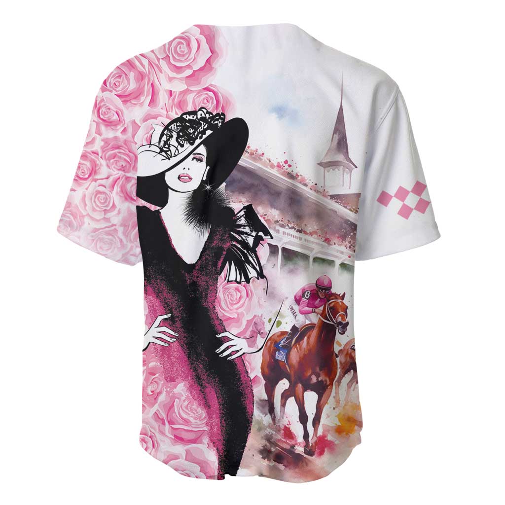 Kentucky Horse Racing Baseball Jersey Derby Day - Pink Out Party