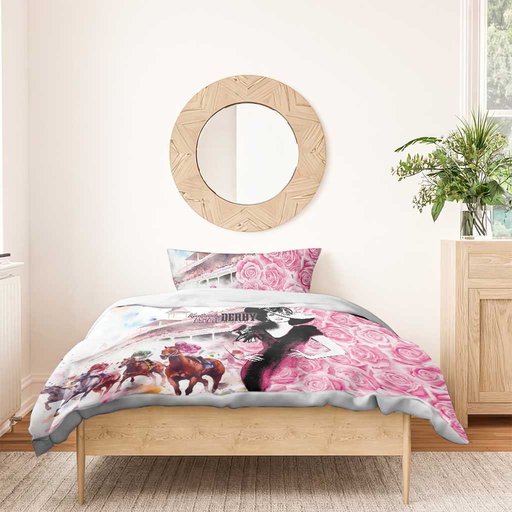 Kentucky Horse Racing Bedding Set Derby Day - Pink Out Party