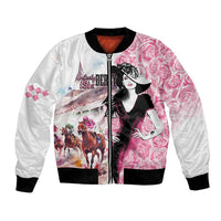 Kentucky Horse Racing Bomber Jacket Derby Day - Pink Out Party