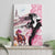 Kentucky Horse Racing Canvas Wall Art Derby Day - Pink Out Party