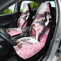 Kentucky Horse Racing Car Seat Cover Derby Day - Pink Out Party