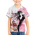 Kentucky Horse Racing Family Matching Off The Shoulder Long Sleeve Dress and Hawaiian Shirt Derby Day - Pink Out Party