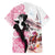 Kentucky Horse Racing Family Matching Short Sleeve Bodycon Dress and Hawaiian Shirt Derby Day - Pink Out Party