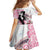 Kentucky Horse Racing Family Matching Tank Maxi Dress and Hawaiian Shirt Derby Day - Pink Out Party