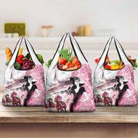 Kentucky Horse Racing Grocery Bag Derby Day - Pink Out Party