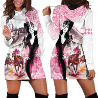 Kentucky Horse Racing Hoodie Dress Derby Day - Pink Out Party
