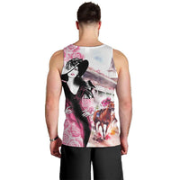 Kentucky Horse Racing Men Tank Top Derby Day - Pink Out Party