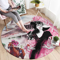 Kentucky Horse Racing Round Carpet Derby Day - Pink Out Party