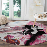 Kentucky Horse Racing Round Carpet Derby Day - Pink Out Party