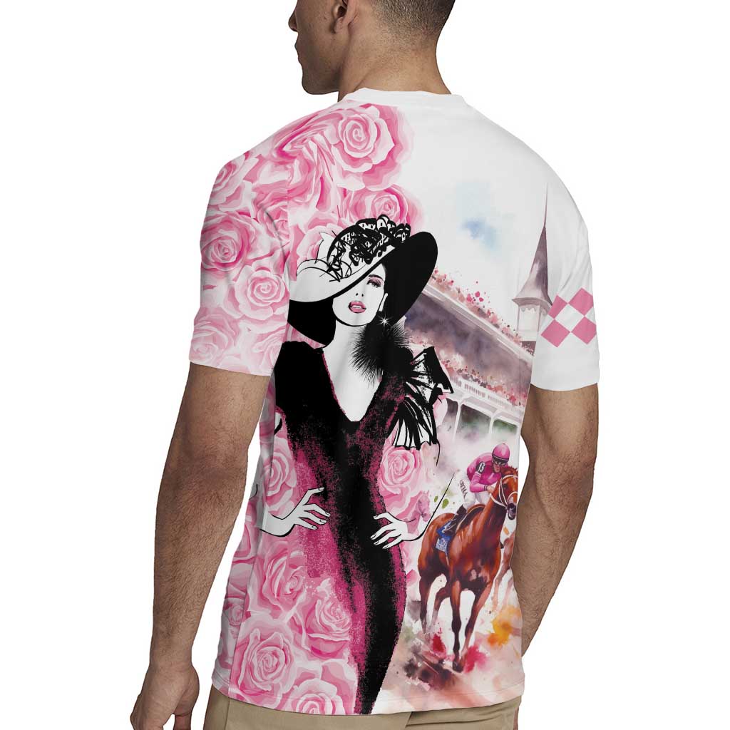 Kentucky Horse Racing Rugby Jersey Derby Day - Pink Out Party