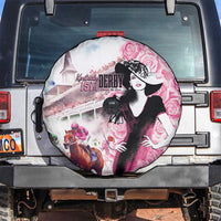 Kentucky Horse Racing Spare Tire Cover Derby Day - Pink Out Party