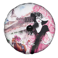 Kentucky Horse Racing Spare Tire Cover Derby Day - Pink Out Party