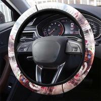 Kentucky Horse Racing Steering Wheel Cover Derby Day - Pink Out Party