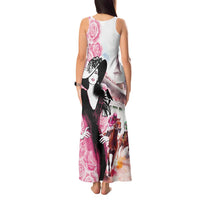 Kentucky Horse Racing Tank Maxi Dress Derby Day - Pink Out Party