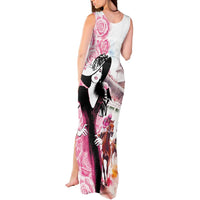 Kentucky Horse Racing Tank Maxi Dress Derby Day - Pink Out Party