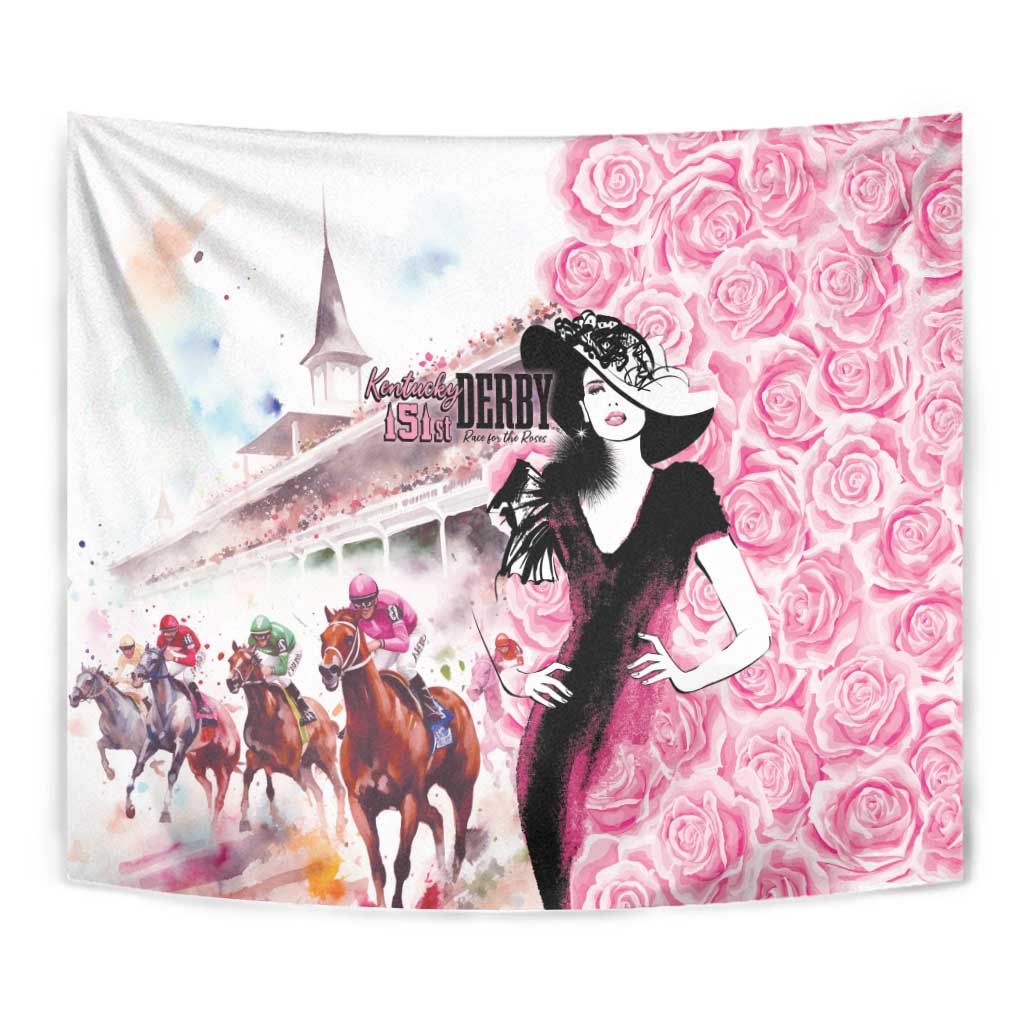 Kentucky Horse Racing Tapestry Derby Day - Pink Out Party