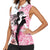 Kentucky Horse Racing Women Sleeveless Polo Shirt Derby Day - Pink Out Party