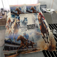 Kentucky Horse Racing Bedding Set For The Roses