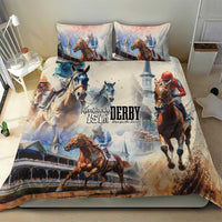 Kentucky Horse Racing Bedding Set For The Roses