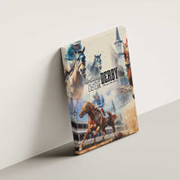Kentucky Horse Racing Canvas Wall Art For The Roses