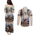 Kentucky Horse Racing Couples Matching Puletasi and Long Sleeve Button Shirt For The Roses
