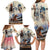 Kentucky Horse Racing Family Matching Long Sleeve Bodycon Dress and Hawaiian Shirt For The Roses