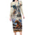 Kentucky Horse Racing Family Matching Long Sleeve Bodycon Dress and Hawaiian Shirt For The Roses