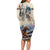 Kentucky Horse Racing Family Matching Long Sleeve Bodycon Dress and Hawaiian Shirt For The Roses